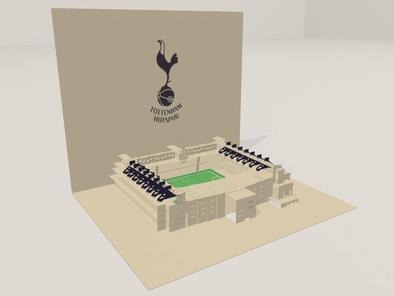 3D screenshot of the Tottenham Hotspur FC: White Hart Lane Stadium 04 by AVRART